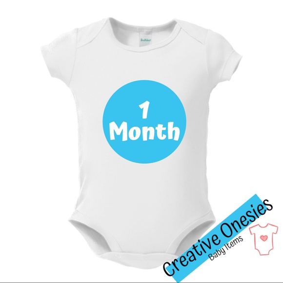 one month onesie